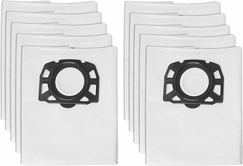 Staubsaugerbeutel für Kärcher Wd4, Wd5, Wd6, Mv4, Mv5, Mv6, 10 Stück - Ymyny