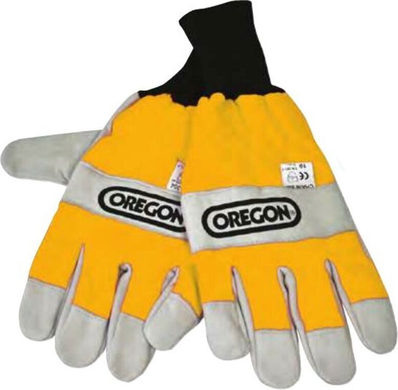 Thumbnail - Forst Handschuhe Schnittschutz beidhändig gelb m-xl en 381 Kettensäge - Oregon