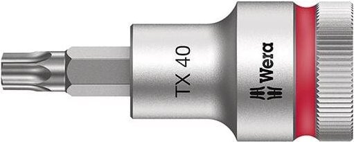 Schraubendreher-Einsatz 1/2' T40x 60mm Haltef. - Wera