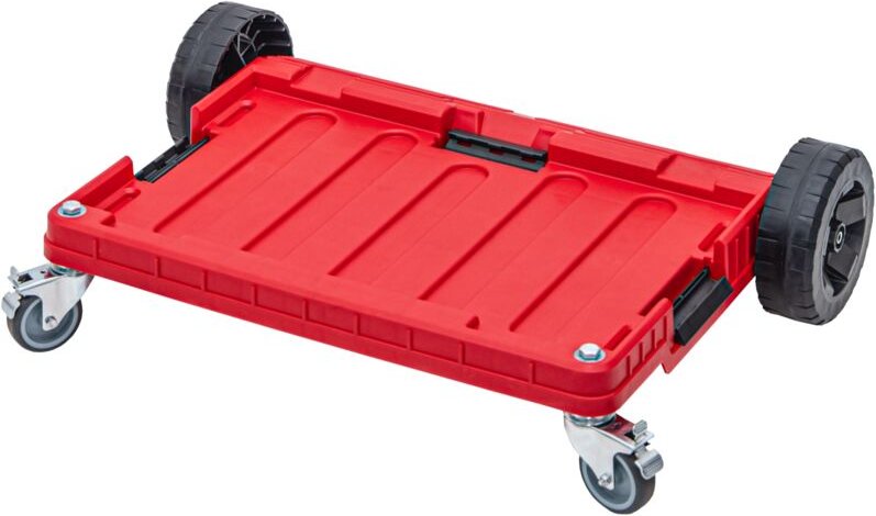 Toolbrothers - rhino xxl mobiler Transportroller ultra Standard Rollbrett mit Schwenkrädern aus Metall und Bremse