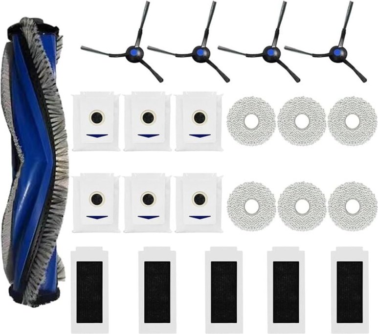 Für T30 pro Omni Wichtigsten Seite Pinsel Hepa-Filter Staub Taschen Mopp Tuch Zubehör