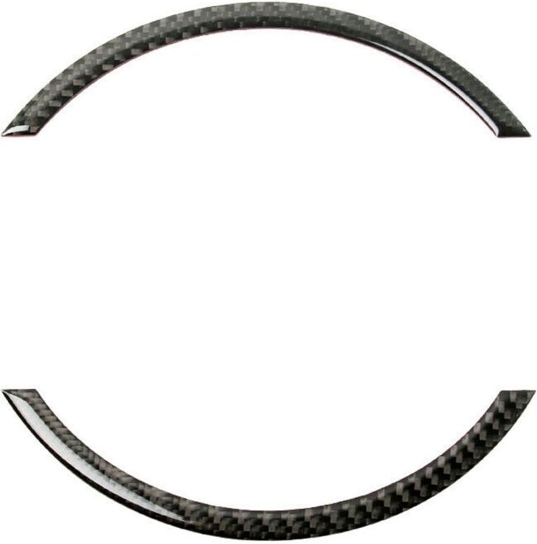 Tlily - Echte Carbonfaser für Mini F55 F56 Konsolen-Navigationsbildschirm-Rahmenverkleidung