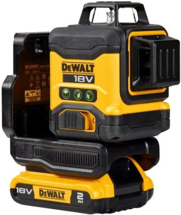 Dewalt - Multilinien-Laser grün 3x360° 18V 2Ah - DCLE34031D1-QW