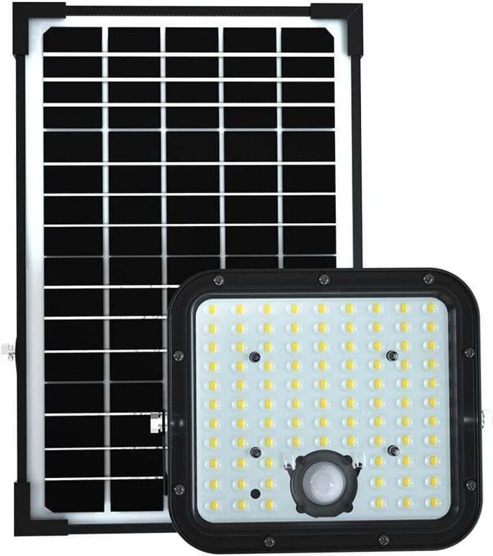 V-tac - VT-432 10310 LED-Flutlichtstrahler, Solarmodul 30 w Neutralweiß