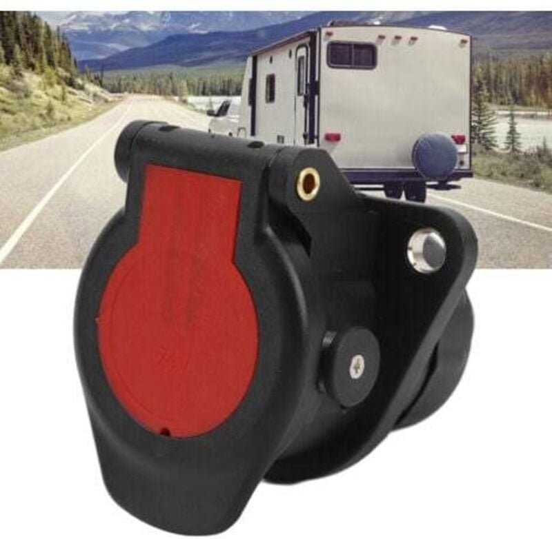 24V 15-poliger Anhänger Stecker Adapter - Universell für Wohnwagen, Wohnmobil, Boot - Wiederverwendbar & Langlebig