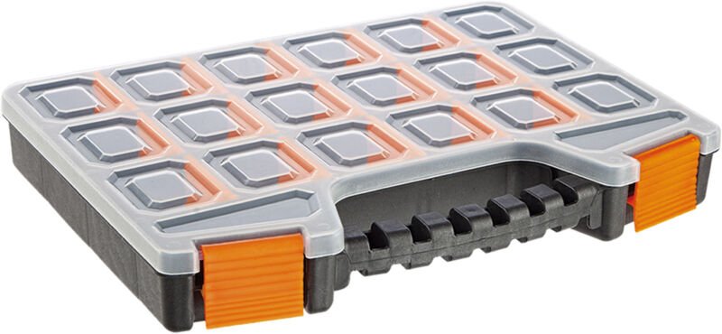 Aufbewahrungsbox mit Fächern WERKA PRO 20 Zoll (47,8 x 33 x 7 cm)