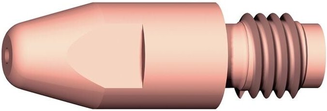 Abicor Binzel - a.binzel 140.0114 Stromdüse Draht-Ø 0,8 mm m 8 Länge 30 mm E-Cu