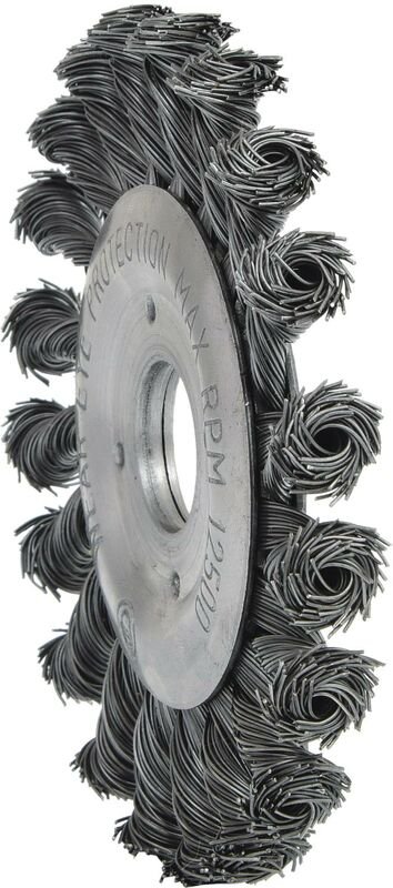 Stahldrahtrundbürste 0,5mm, ø 115mm