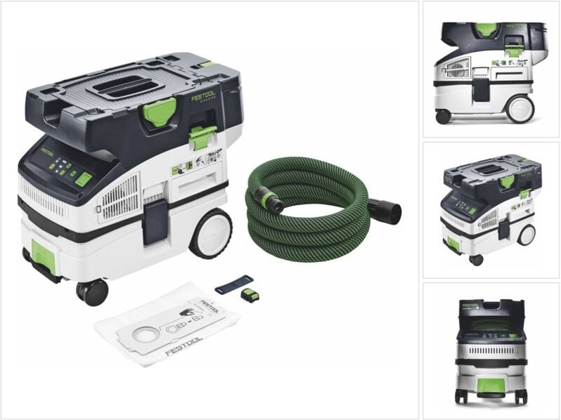 Ctlc mini I-Basic Akku Absaugmobil 36 v ( 2x 18 v ) Staubkl. l ( 577065 ) Solo - ohne Akku, ohne Ladegerät - Festool