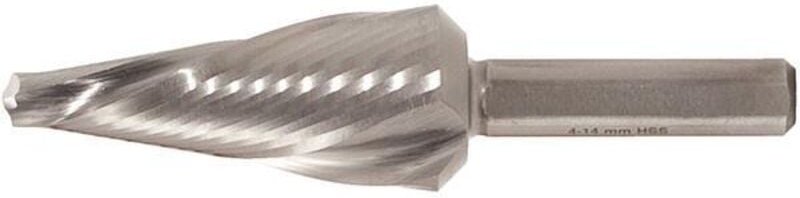 KS-Tools 336.0024 HSS Blechschälbohrer spiralgenut