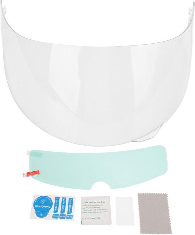 Eosnow Helmvisier mit Antibeschlagfolie, Motorrad-Ersatzteil für AGV K5 S3 K3 SV Visier, klar