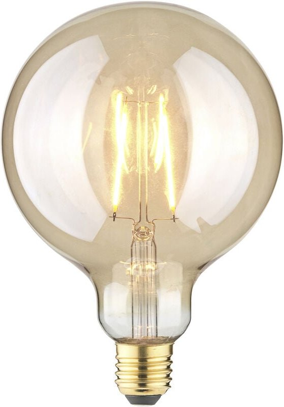 Lightme - LM85061 led E27 Globeform 2.5 w Bernstein (ø x l) 125 mm x 178 mm 1 St.