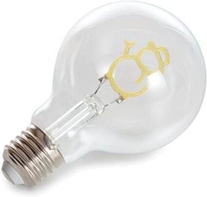 Thumbnail - Deco bulb - LED-Leuchtmittel - Schneemann - goldfarbenes Filament - E27