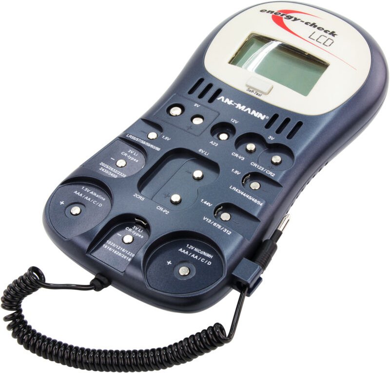 Thumbnail - Batterietester Energy Check lcd - Anzeige für Kapazität, Energiegehalt - Ansmann