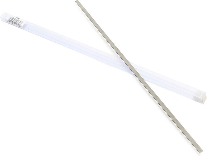 Wiltec - Klinge für Styroporschneider 300mm, flexibel, gerade, schneidet Styropor, Styrodur & andere Dämmstoffe mit Nick...