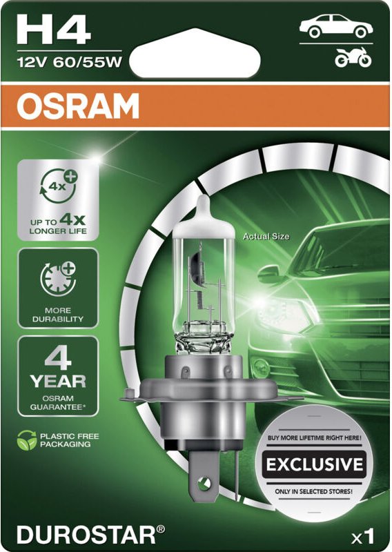 Thumbnail - Scheinwerferlampe H4 Durostar 2.0 - Osram