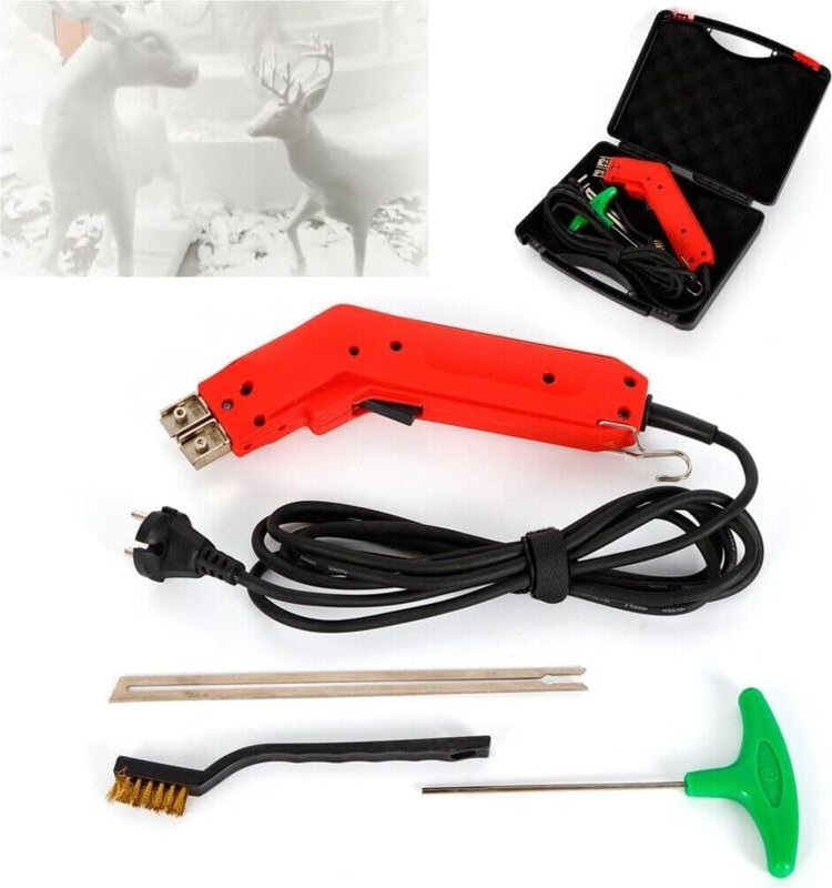 Styroporschneider Heißdrahtschneider Styroporschneider mit Zubehör 150 W bis 650 °C 200 mm