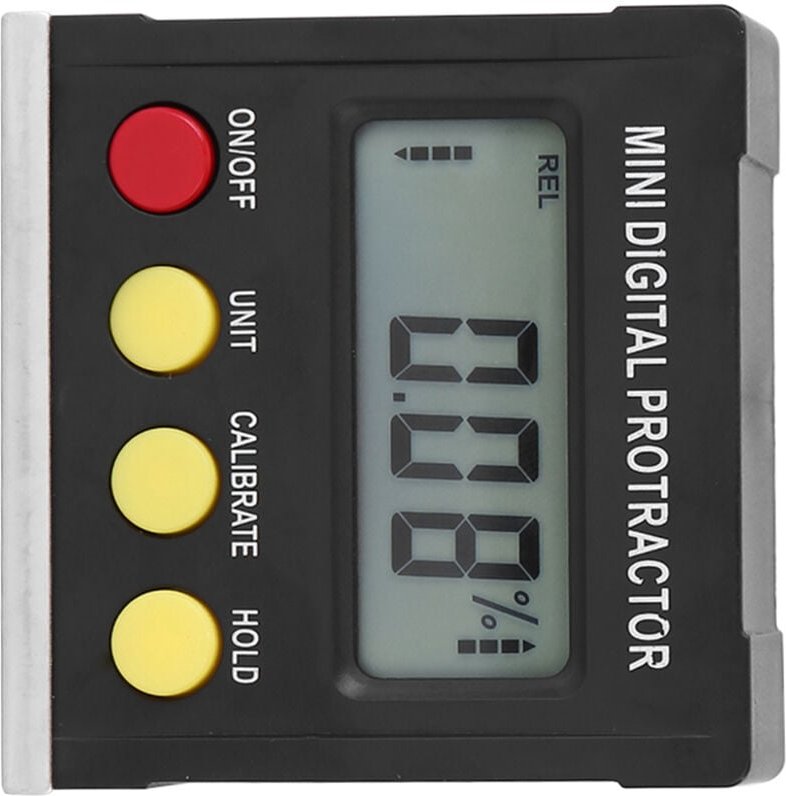 Zoternen - Digitaler Neigungsmesser, Horizontalwinkelmesser, Elektronische Wasserwaage, Magnetfuß, Messwerkzeuge