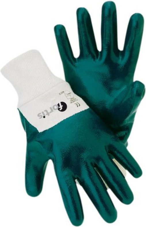 Handschuh Mechanicblue,Ni tril,Strickb.,Gr10 Fortis