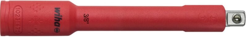 Verlängerung isoliert 3/8' für Steckschlüsseleinsätze isoliert 125 mm (43057) - Wiha