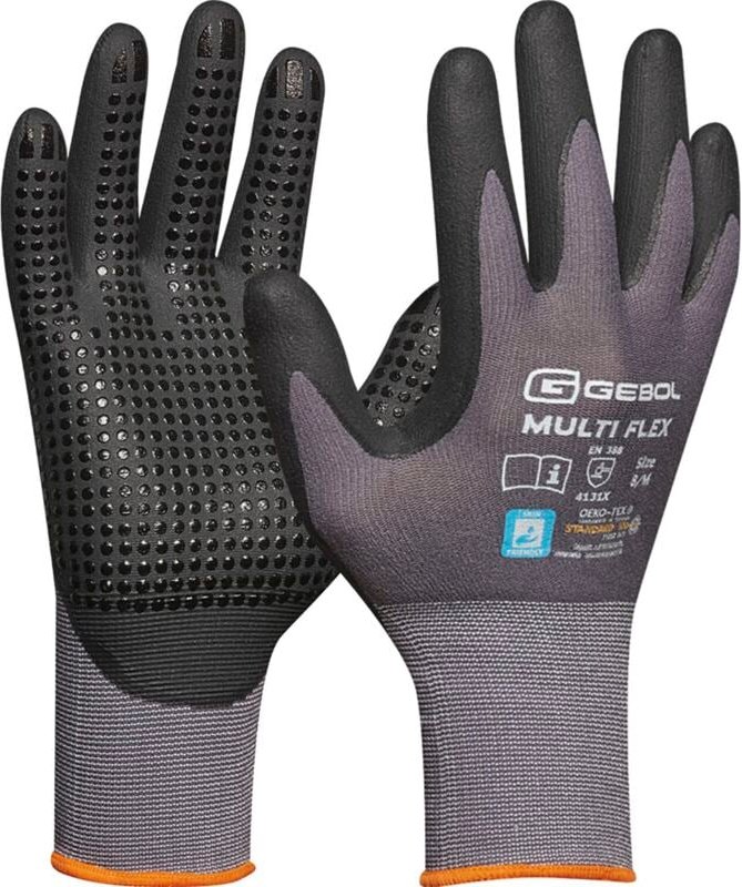Thumbnail - GEBOL Schutzhandschuh Multi Flex Arbeitshandschuh Größe 7 1 Paar