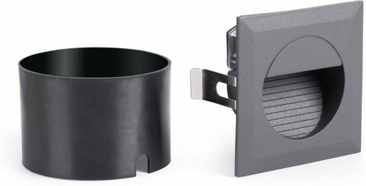 Faro Barcelona - carter Wandeinbauleuchte dunkelgrau von faro 70402