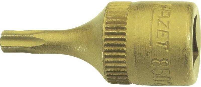 Schraubendreher-Steckschlüsseleinsatz 8502-T20 ∙ 1/4 Zoll (6,3 mm) Vierkant hohl ∙ Innen torx® Profil ∙ sw T20