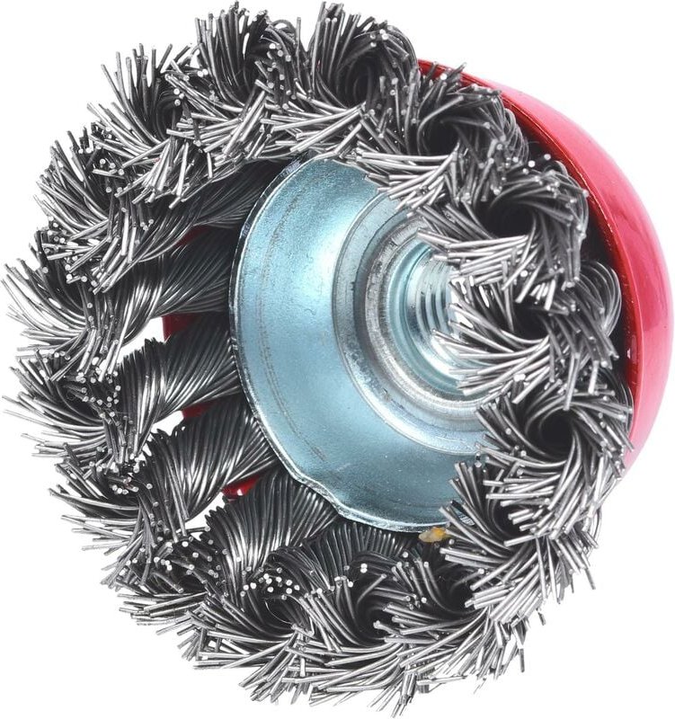 Thumbnail - Rostfreie Stahldrahttopfbürste 0,5mm, ø 65mm