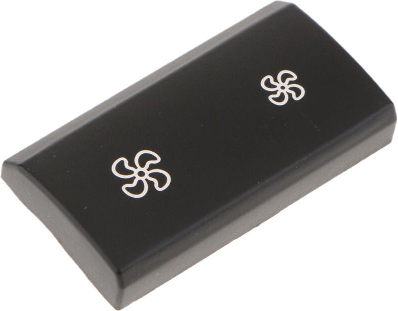 Tlily - Auto Wind Luftvolumen Klimaanlage Lüfter Schalter Knopfabdeckung für X5 X6 E70 E71