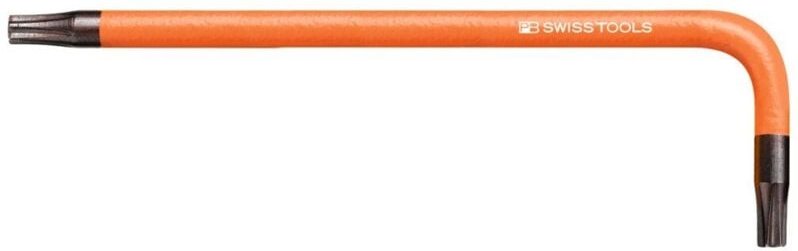 Pb Swiss Tools - Winkelschraubendreher, für Torx, pulverbeschichtet, TX10