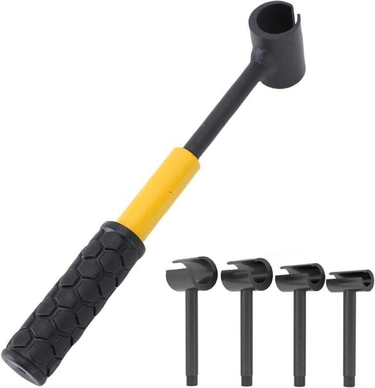 Vtizikl Outil de réglage de charnière de porte 4 en 1 pour résidentiel et commercial, clé de réglage de l'écart de charn...