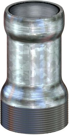 Buderus - loro-x Anschluss-Stück ag dn 40x2 mit Steckmuffenverbindung