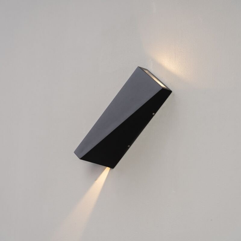 Wandleuchte led Design schwarz IP54 - Helsinki