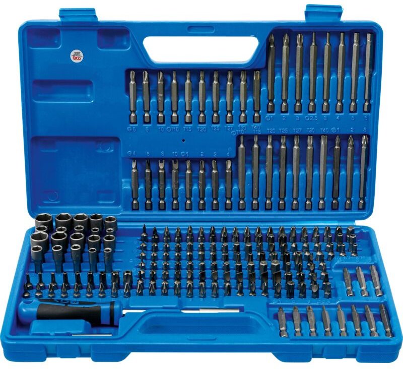 Universal-/Sicherheits-Bit-Satz Antrieb Außensechskant 6,3 mm (1/4") 208-tlg.