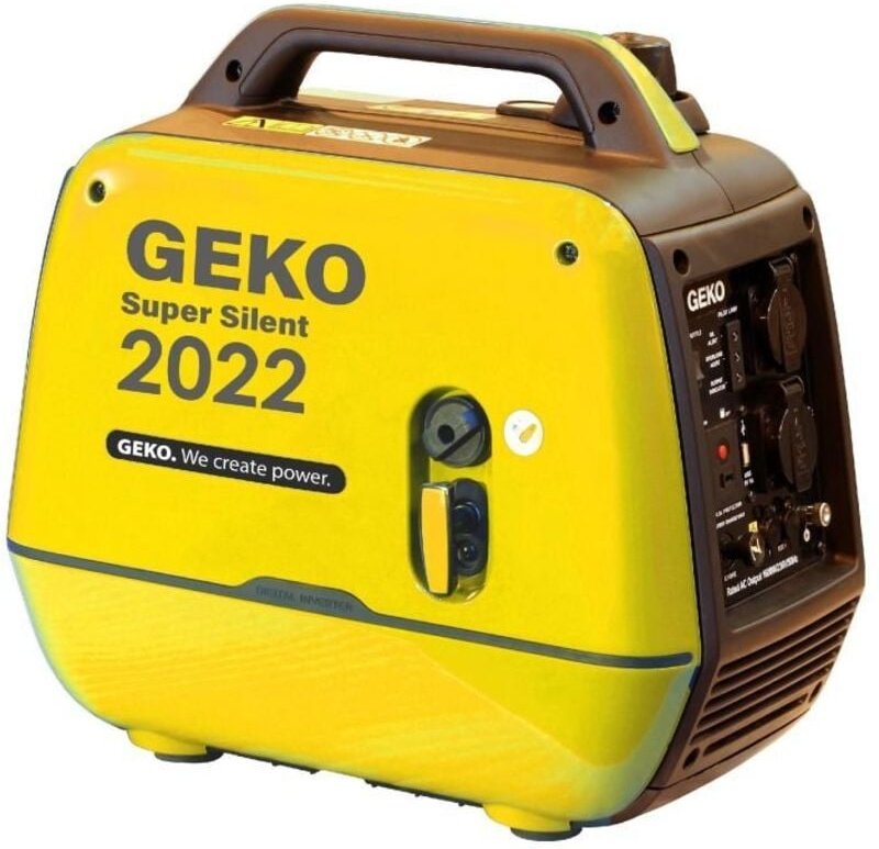 Inverter-Stromerzeuger Generator Notstromaggregat 2022 Benzin Dauerbetrieb - Geko