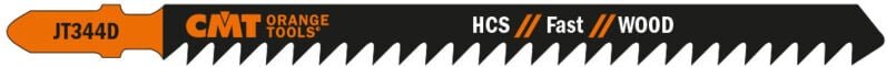 JT344D-5 5 HCS-Holzsägeblätter 132 x 4 x 6 TPI (Gerade/Grob)