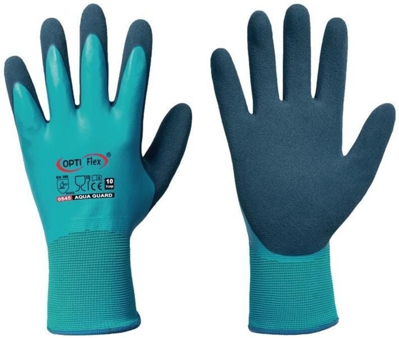 Handschuhe Aqua Guard Größe 8 blau en 388 PSA-Kategorie ii