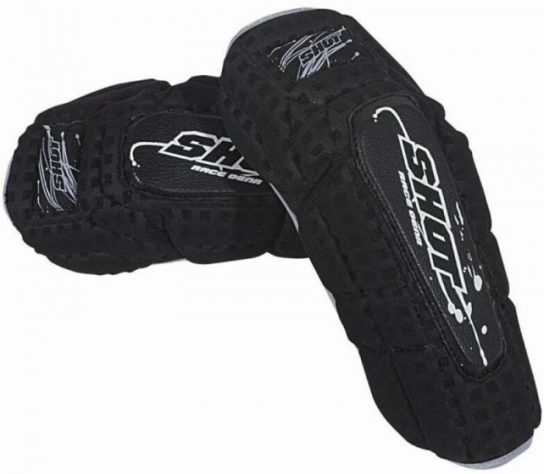 Ellbogenschützer aus belüftetem Schaumstoff mit Stoffinnenseite