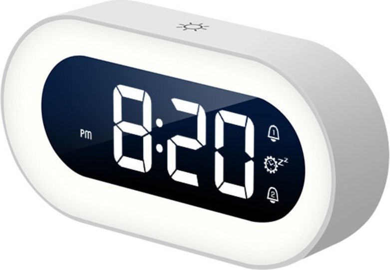 Wecker Digital Kinder, Kinder Wecker mit Nachtlicht für Mädchen Jungen Jugendliche Dual Alarms 18 Klingeltöne Snooze Mod...