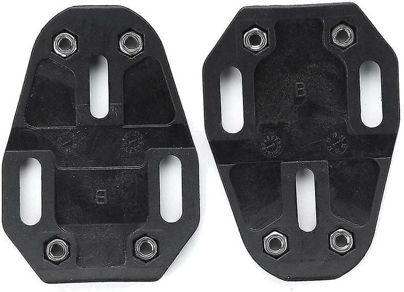 Paar Fahrrad-Stollen, 6-Grad-Rennrad-Schienen-Set, rutschfeste 3-Loch-Stollen für die Zero-Serie