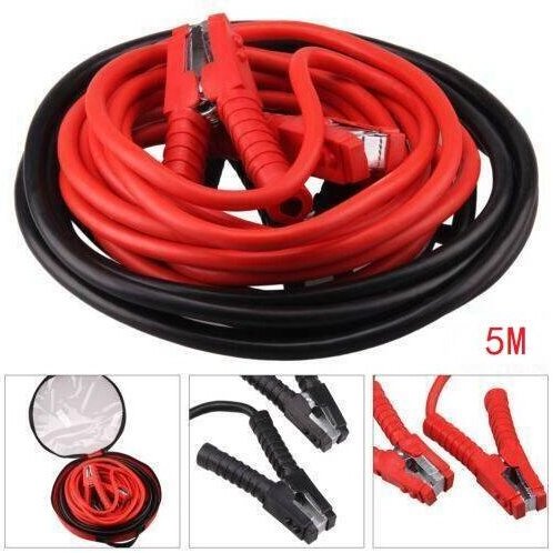 L&h-cfcahl - 2 x 5 m, 3000 Ampere, Hochleistungs-Starthilfekabel für Fahrzeuge, für Starthilfe bei Autobatterien oder sc...