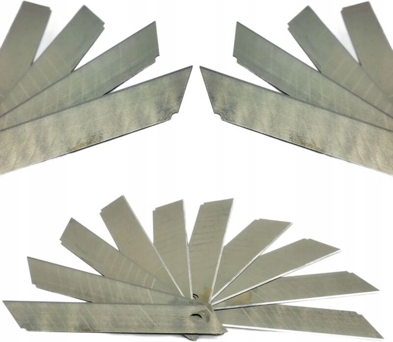 MESSERKLINGEN 18mm 10 Stück ERSATZKLINGE ERSATZKLINGE 0,3mm