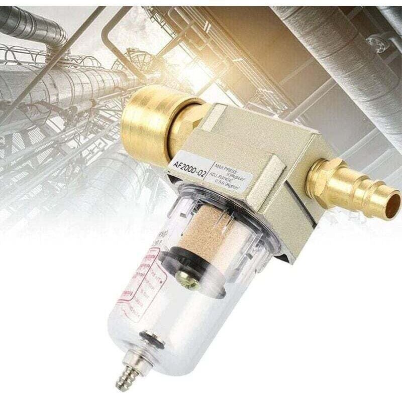 Druckluft-Wasserabscheider, 1/4 Druckluft-Filterregler, Kompressor-Filterregler, für Kompressorfilter, --TRIMEC