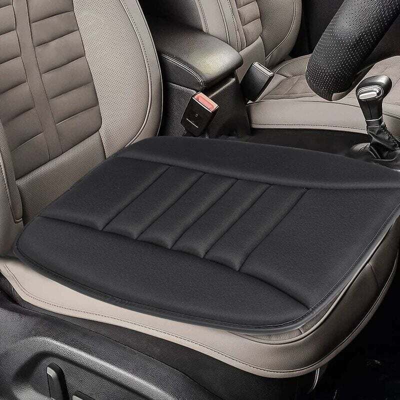 ZVD-Autositzkissen, Autositzkissen-Sitzbezug, Memory Foam Bequemer Stuhlschutz Rutschfeste Matte Pad Autositzbezug, für ...