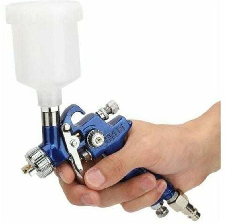 Linghhang - 0,8 mm) Mehrzweck-Airbrush-Set Auto-Öllackierpistole Pneumatische Schwerkraft-Airbrush Europäischer Anschlus...