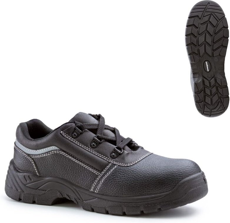 Sicherheitshalbschuh nacrite S1P - Schwarz 43