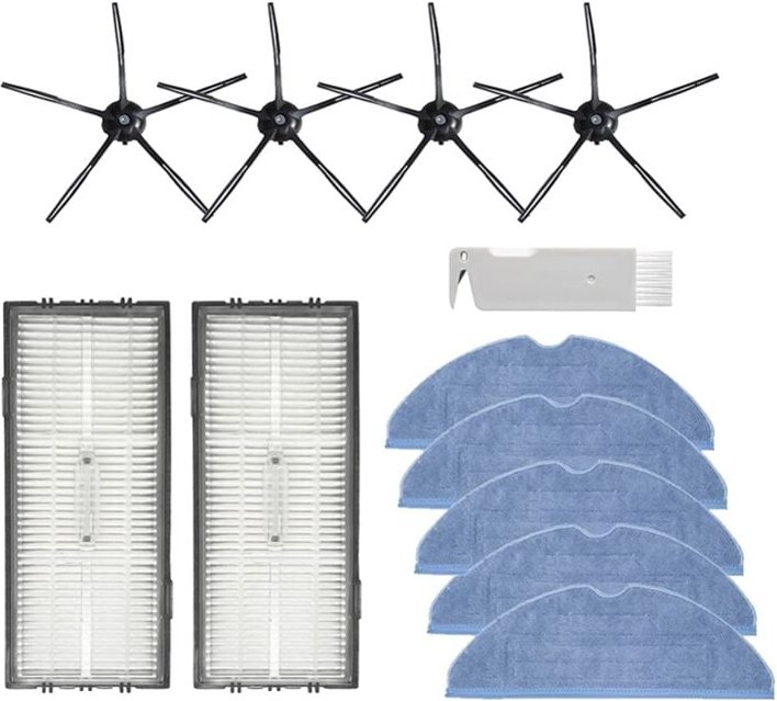 Staubsauger-Ersatzpads für T7S T7S Plus S7 /S7 MaxV/S7 MaxV Plus/S7 MaxV Ultra, wiederverwendbar, Hartbodenexperte