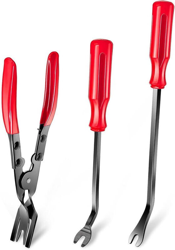 Tigrezy - 3-teiliges Clip-Entferner-Werkzeug, Clip-Zangen-Set, Werkzeug zum Entfernen von Befestigungselementen, Werkzeu...
