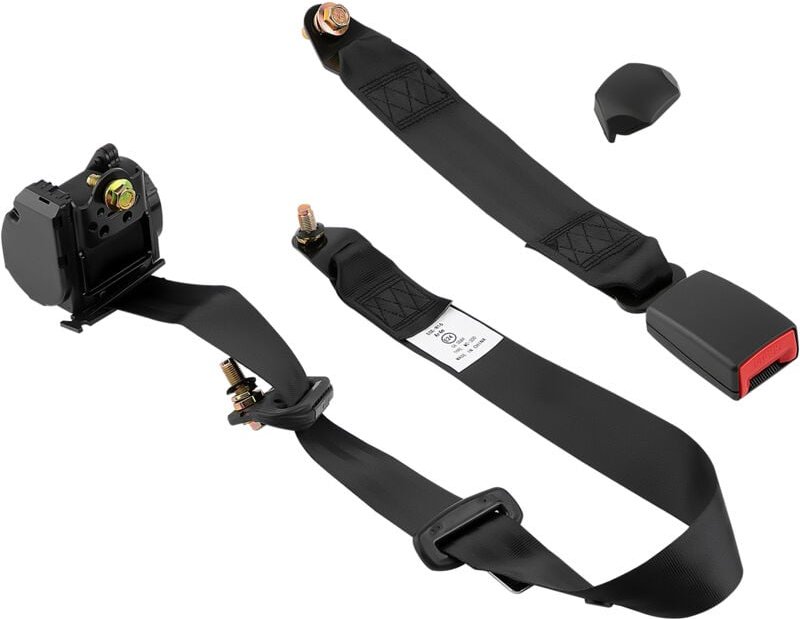 BFO - 3 Punkt Automatikgurt Sicherheitsgurt Universal Gurtpeitsche 300cm mit E-Prüfung Anschnallgurt