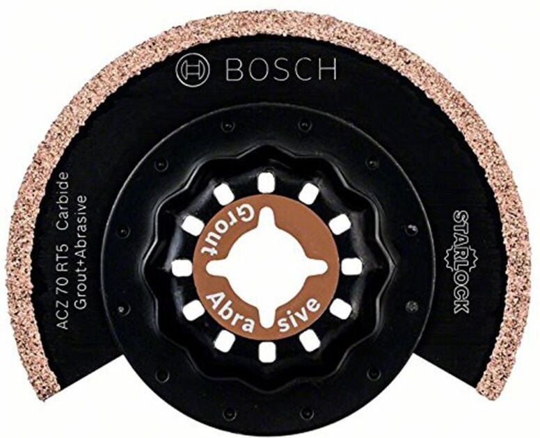 Bosch 1x Carbide-RIFF Schmalschnitt-Segmentsägeblatt Starlock ACZ 70 RT5 - 2609256975